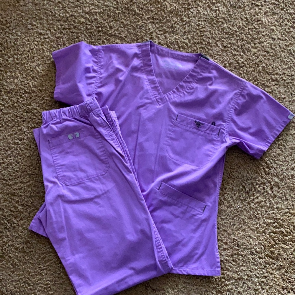 Med couture scrub set